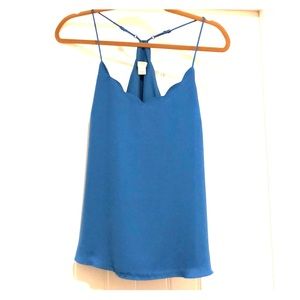 J.Crew scallop edged camisole